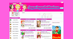 Desktop Screenshot of jogarjogosdemeninas.com